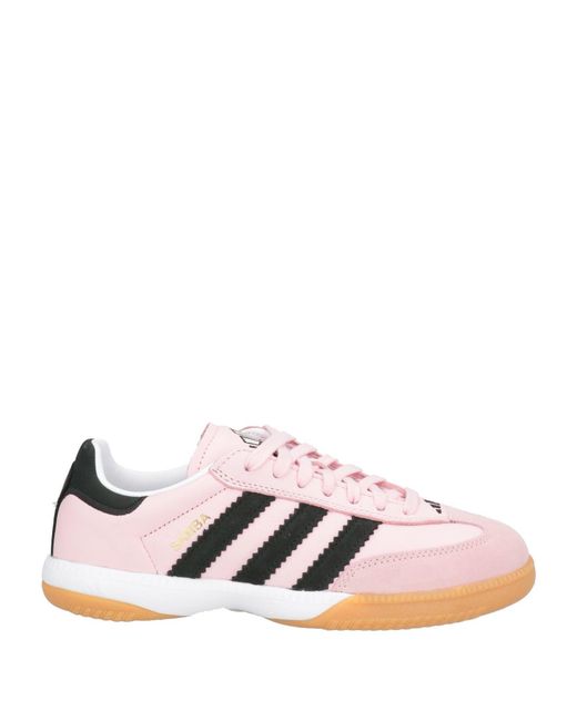 adidas Women's Pink Light Sneakers Leather