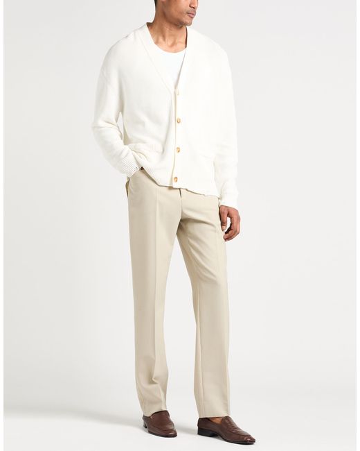 Laneus White Cardigans for men