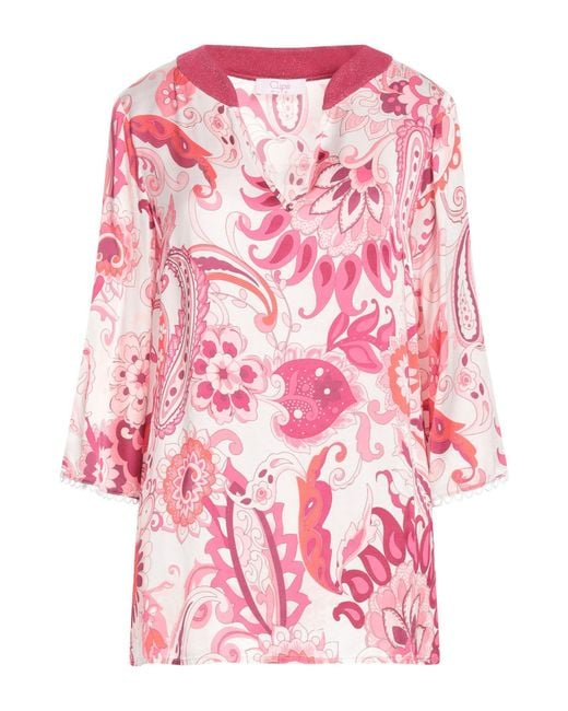 Clips More Pink Top Viscose