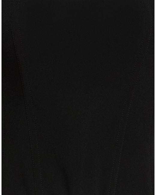 Marc Jacobs Black Top Viscose, Acetate, Elastane