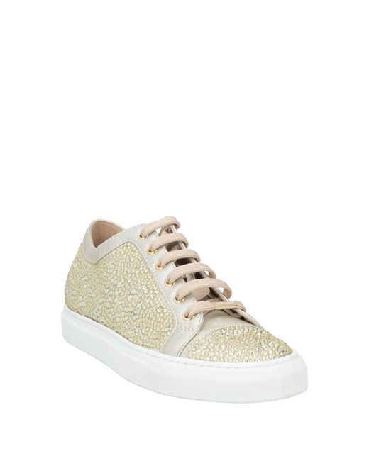 Le Silla White Platinum Sneakers Leather
