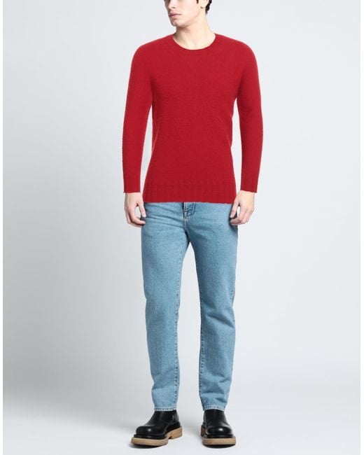 Pullover Alpha Studio pour homme en coloris Red