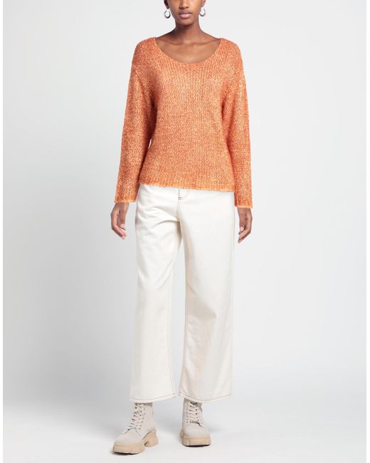 Pullover di Roberto Collina in Orange