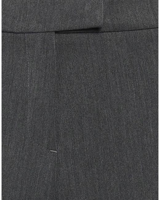 Clips More Gray Pants Polyester, Viscose, Elastane