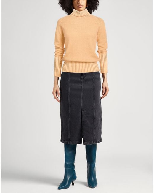 Drumohr Natural Turtleneck Cashmere