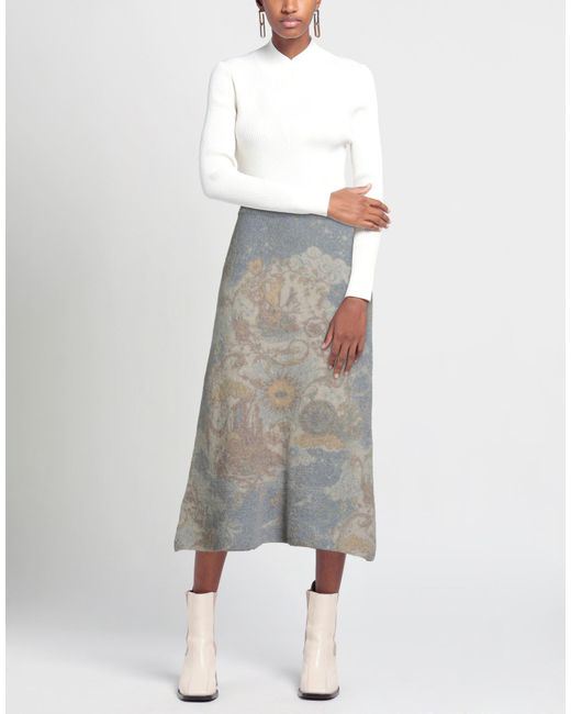 LaDoubleJ Gray Midi Skirt