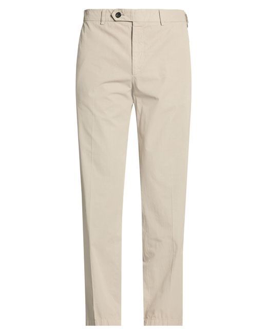Cellar Door Natural Khaki Pants Cotton for men