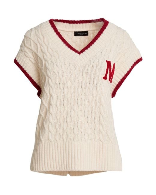 Marc Ellis Natural Cream Sweater Acrylic, Viscose, Wool, Alpaca Wool
