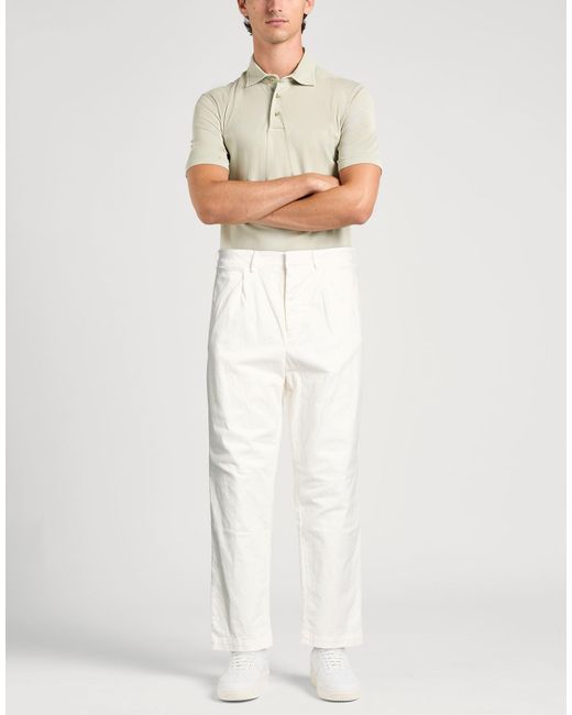 Grifoni White Trouser for men
