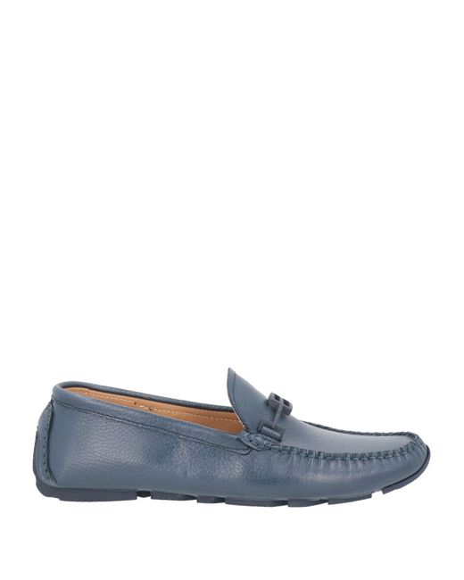 Baldinini Blue Loafer for men