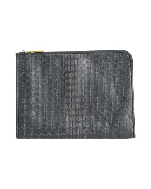 Serapian Gray Handbag for men