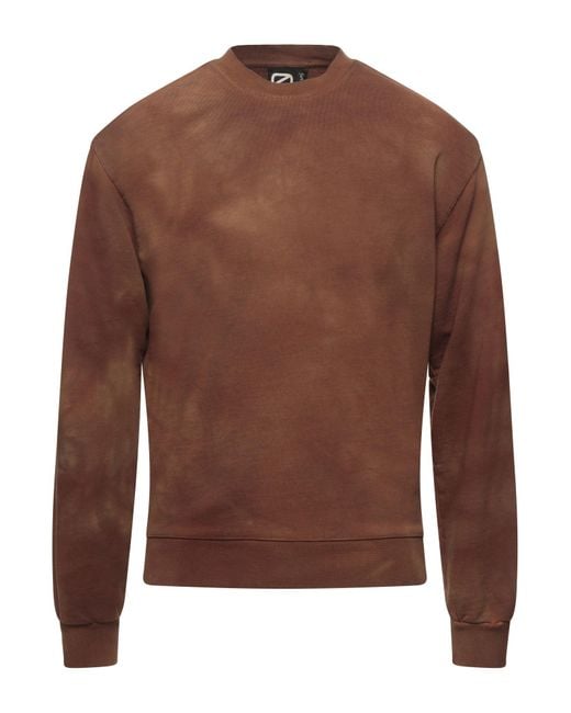OUTHERE Brown Sweatshirt for men
