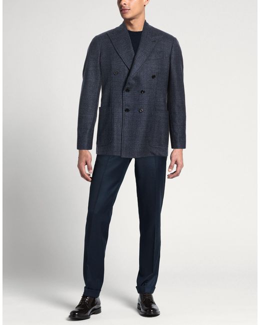 Sartorio Napoli Blue Blazer for men