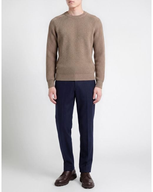 PHILOTINTO Gray Sweater Merino Wool, Acrylic for men