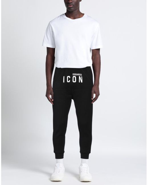 DSquared² Black Trouser for men