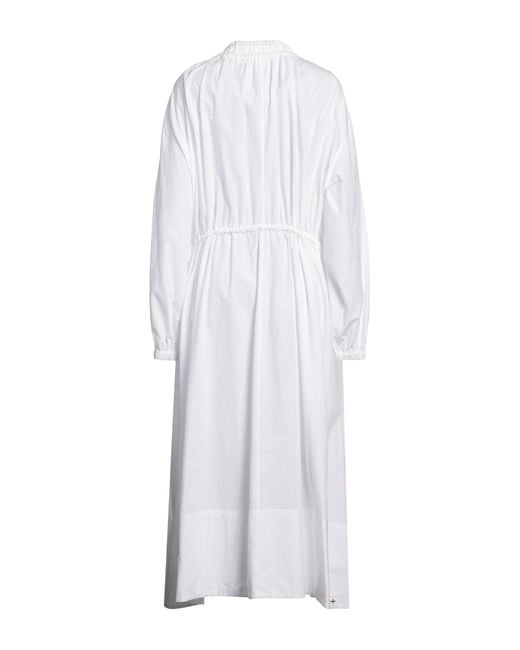 Jil Sander White Maxi Dress