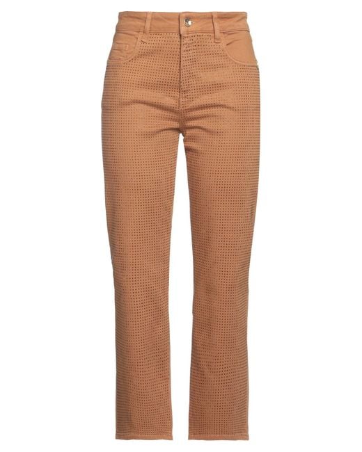 Patrizia Pepe Brown Pants
