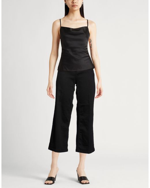 Liu Jo Black Jeans Cotton, Elastane