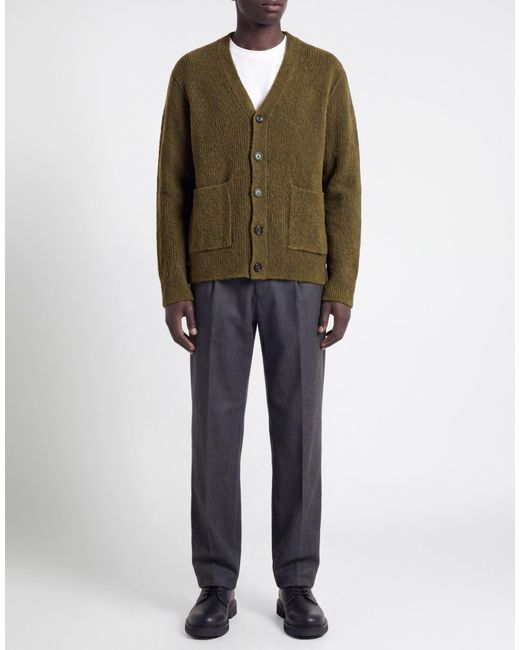 Paolo Pecora Green Cardigans for men