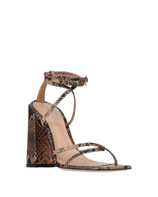 Gianvito Rossi White Sandals Leather