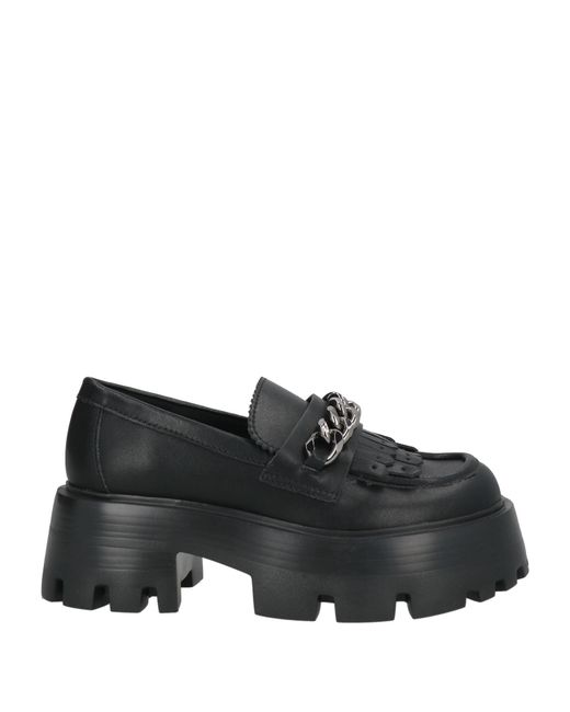 Steve Madden Black Loafers