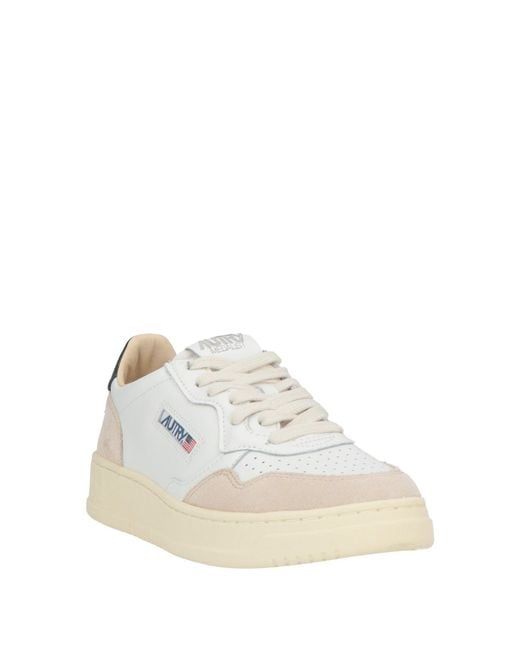 Autry White Sneakers Leather