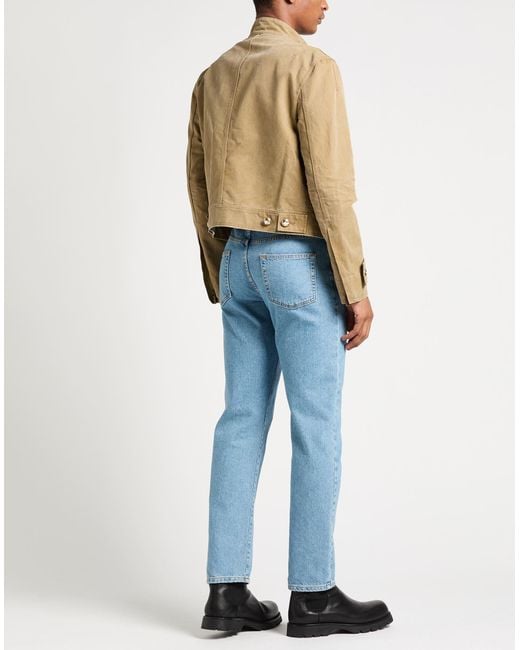 Burberry Natural Jacket Cotton for men