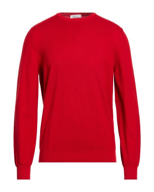 Pullover Gran Sasso de hombre de color Red