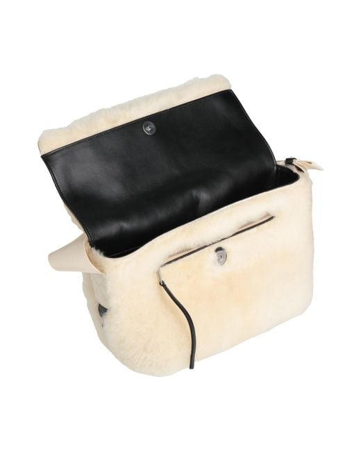 Jil Sander Natural Cream Cross-Body Bag Lambskin