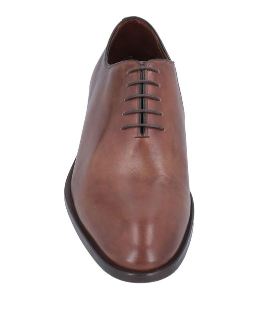 Zapatos de cordones Fratelli Rossetti de hombre de color Brown