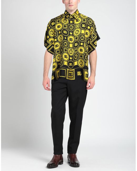 Camisa Dolce & Gabbana de hombre de color Yellow