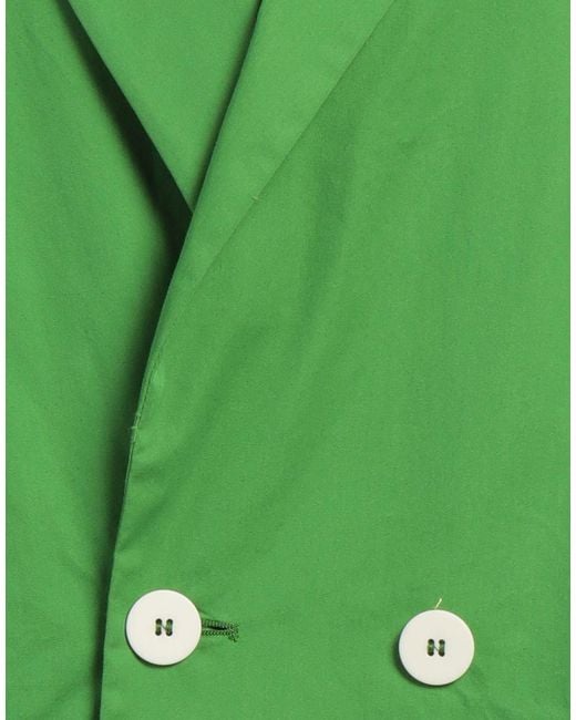 Ottod'Ame Green Blazer Cotton