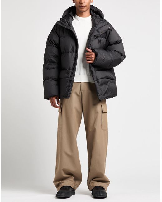 MSGM Black Puffer for men