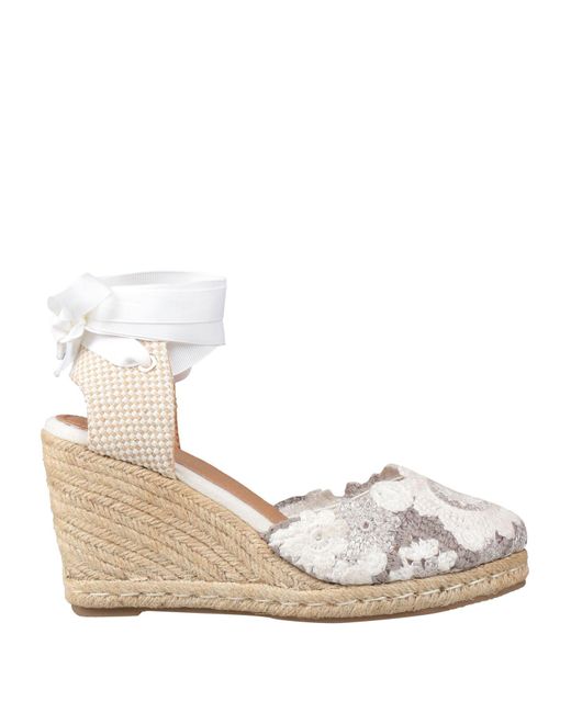 CafeNoir Natural Espadrilles Textile Fibers