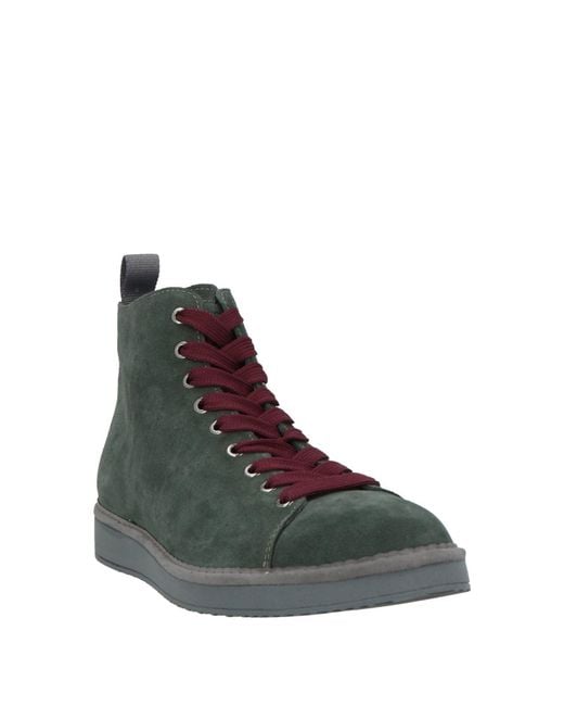 Pànchic Green Dark Sneakers Soft Leather for men
