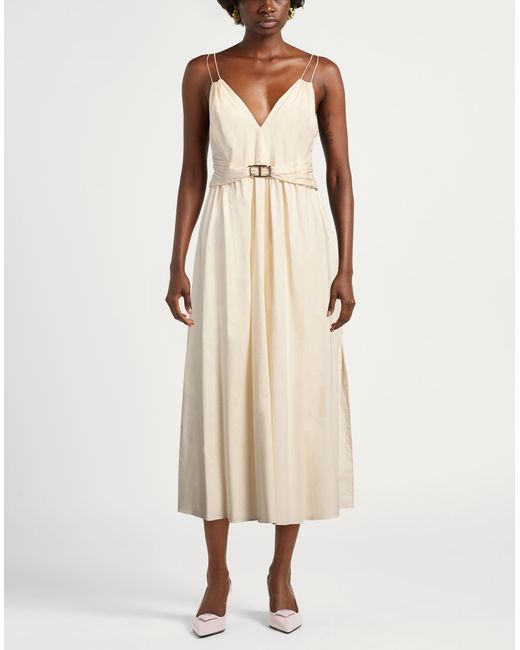 Twinset Natural Maxi Dress