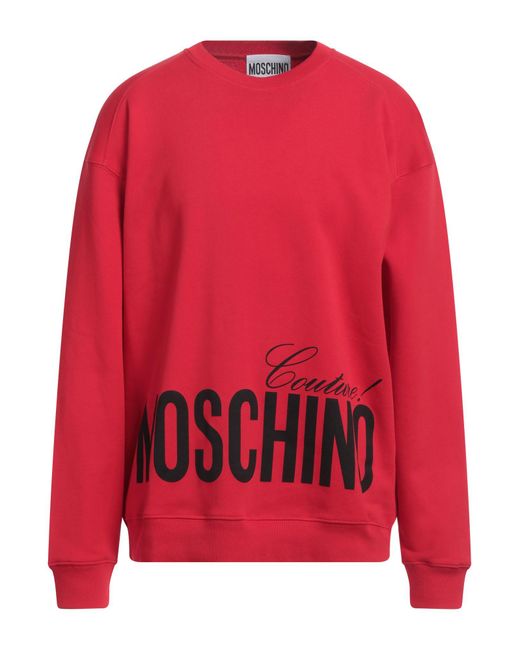 Moschino Sweatshirt in Red für Herren