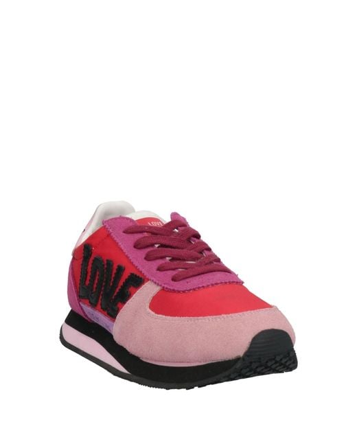 Love Moschino Pink Sneakers