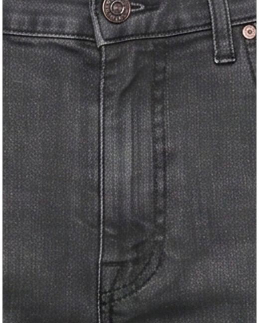 Eleventy Gray Jeans Cotton, Elastane for men