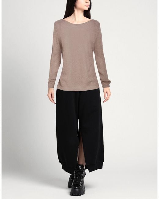 Please Brown Sweater Alpaca Wool, Polyamide