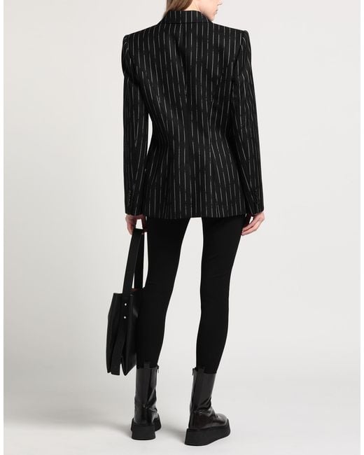 McQueen Black Blazer Wool