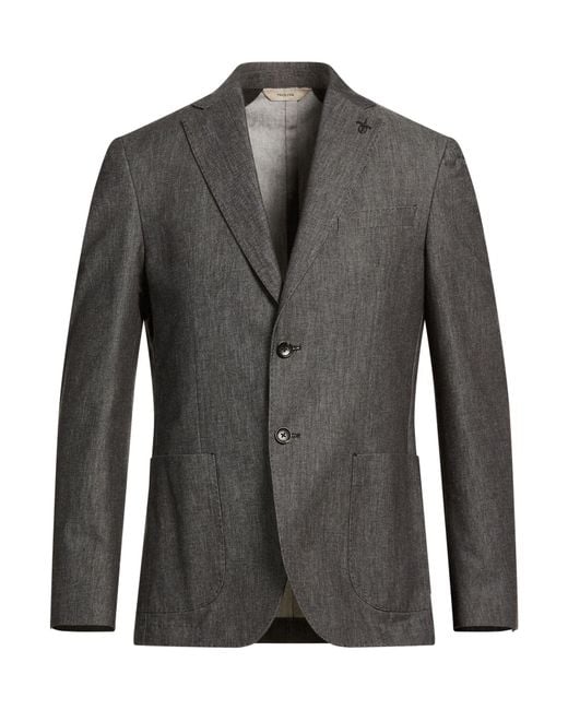 Paoloni Gray Blazers for men