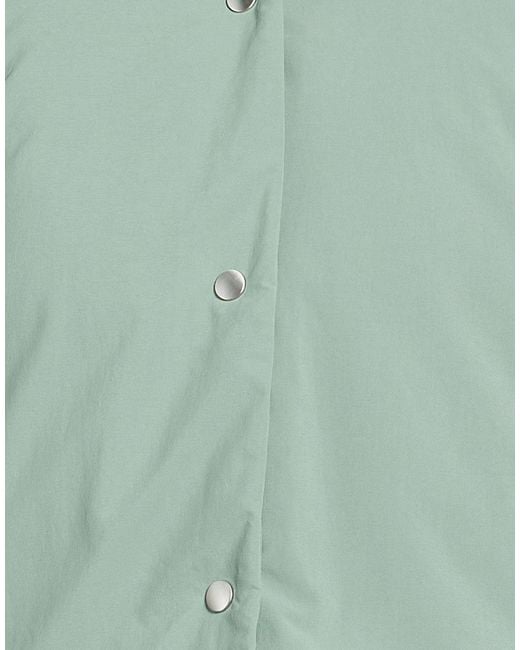 Jil Sander Green Puffer Polyester