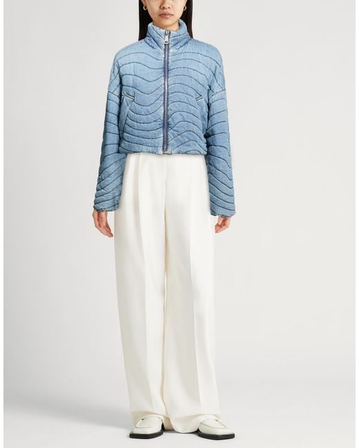 Khrisjoy Blue Puffer Cotton