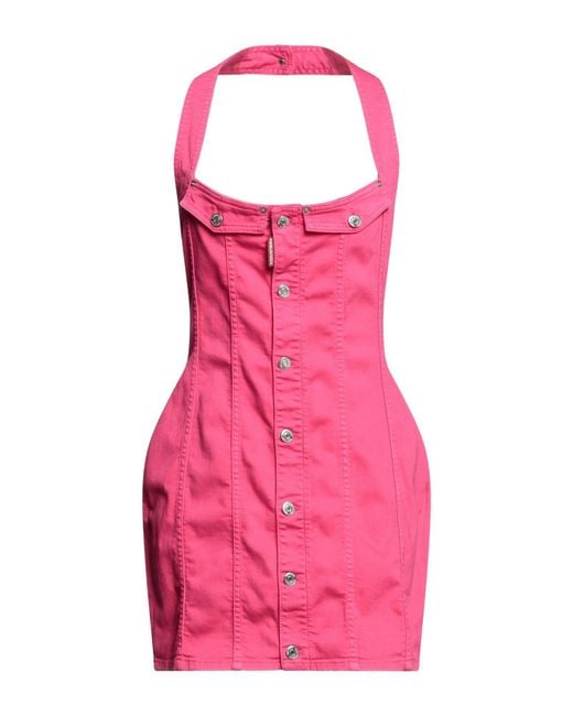 DSquared² Pink Mini Dress