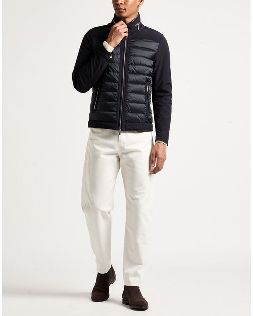 Moorer Black Midnight Puffer Polyamide, Polyurethane for men