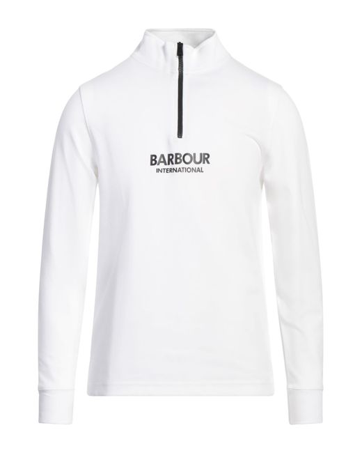 Barbour White Sweatshirt for men