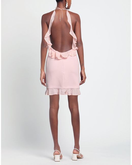 David Koma Pink Mini-Kleid
