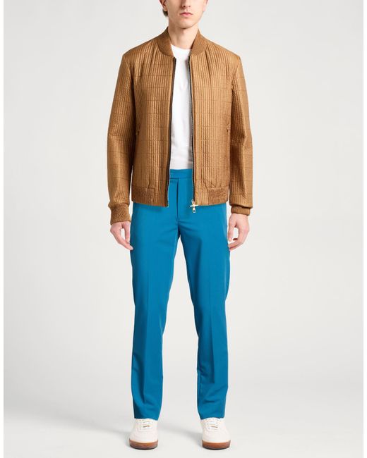 Barbati Blue Deep Pants Polyester, Viscose, Elastane for men