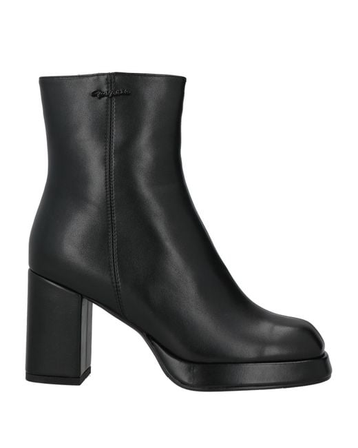 Gai Mattiolo Black Love To Love Ankle Boots Synthetisches Material